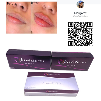 Van de Spuitnaalden van de Juvederm de Huidvuller 2x1ml Injectie van de het Gellip Kruis Verbonden