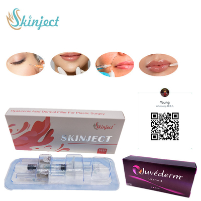 De injecteerbare van de Lippenvullers van Skinject Diepe Ha Huid2ml Wang Chin Nasolabial Fold
