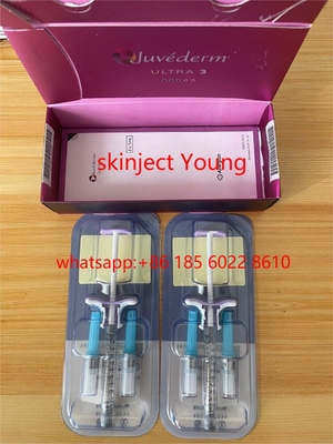 Juvederm ultra 3 Hyaluronic Zure Gezichts de Lijnen Huidvullers van 2x1ml voor Rimpels