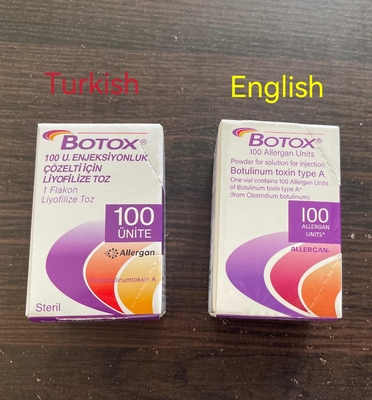 Antirimpel het Anti Verouderen Allergan  voor Halsgezicht