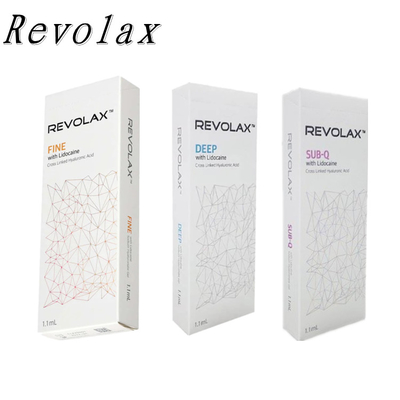 Dwars Verbonden Huid de Vullerinjectie van Korea 1.1ml Revolax voor Gezichtsvolumes