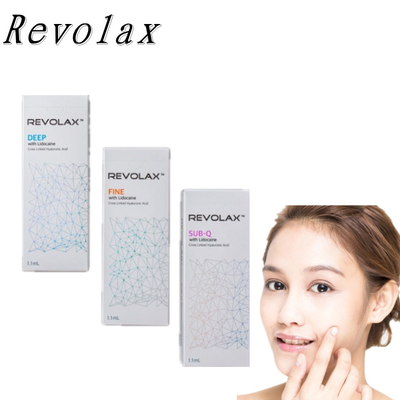 Dwars Verbonden Huid de Vullerinjectie van Korea 1.1ml Revolax voor Gezichtsvolumes