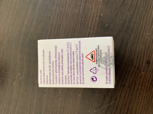 Kosmetische Botulinum de Toxineinjectie van Allergan  voor Gezichtsbotulax
