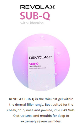 Revolax diep met Hyaluronic Zure de Lippenvullers van Lido voor Huidverjonging