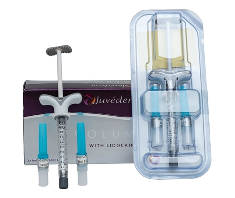 Injectie van de Juvederm Hyaluronic Zure Huidvuller voor Wang en Chin Augmentation