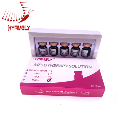 Huidverjonging Meso 18AA+ Anti het Verouderen Mesotherapy Oplossing voor Alle Huidtypes
