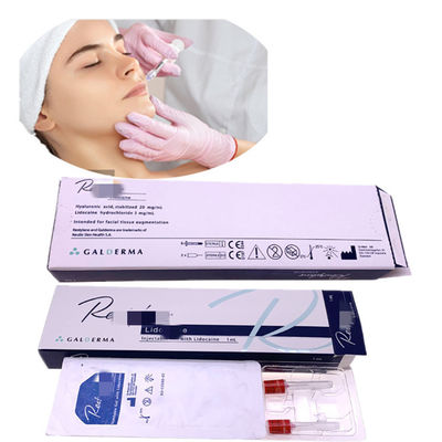 Injecteerbare HA-vuller met Lido hyaluronzuur Behandeling van rimpels voor gezicht, neus en lippen