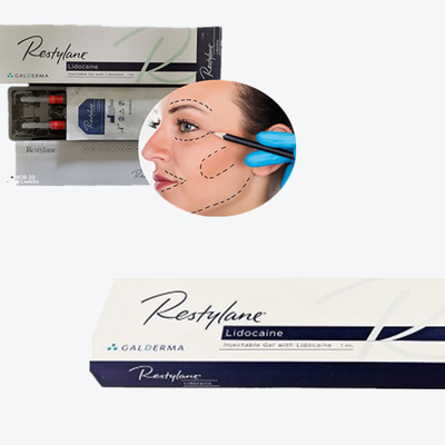 Cosmetische cross-linked dermale filler HA injectie voor mondhoeken