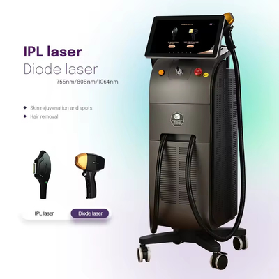 2024 Nieuwste 4K Drie Waves Diode Laser Haarafhaalmachine 755nm 808nm 1064nm IJst Titanium Prijs