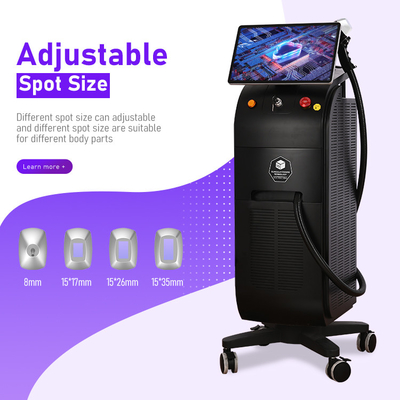 Geavanceerde laserhaarverwijder voor alle huidtypes Meertalige interface 755 808 940 1064nm golflengte