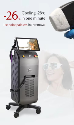Professionele laserhaarverwijder voor gezicht en lichaam met huidkoeling