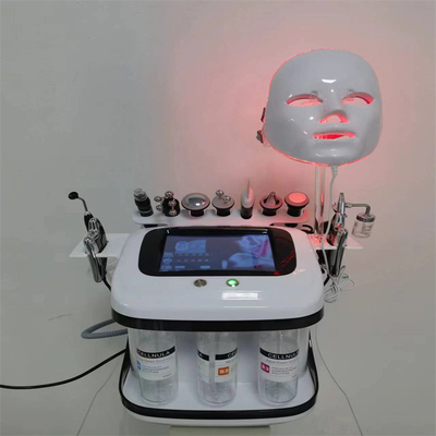 11 In 1 Multifunctionele Hydra Dermabrasie Gezichtsmachine Zwarte Parel Gezichtsreiniging Huidverzorgingsapparaat