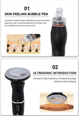 Zwarte Parel Huid Oog Management Waterstof zuurstof Bubbel Huid Reiniging Hydraterende schoonheidsmachine