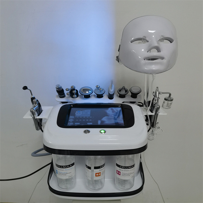 Nieuwe aankomst Black Pearl 10 in 1 Hydra Peeling Machine Microdermabrasie Machine Gezichtsspa Micro-Touch Hydra Huidverzorging