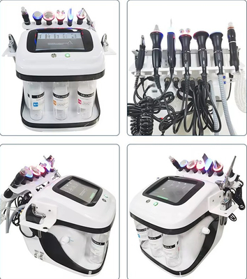 Nieuwe aankomst Black Pearl 10 in 1 Hydra Peeling Machine Microdermabrasie Machine Gezichtsspa Micro-Touch Hydra Huidverzorging