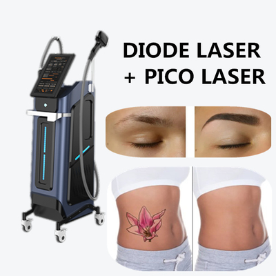 Diode laser ontharing huidverjonging schoonheidsmachine Pico Laser 2 in 1