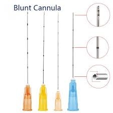 Koreaanse schoonheid Blunt-tip naald wegwerpbare steriele flexibele stomp cannula
