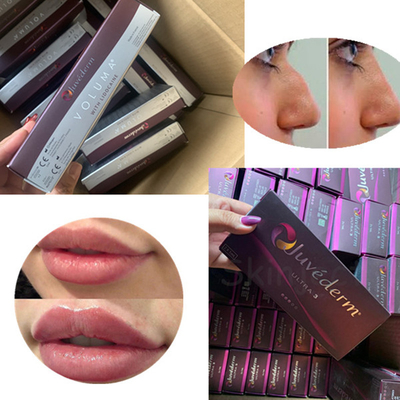 2 spuitjes*1 ml Dermale vulmiddel voor het gezicht Hyaluronzuur injectie voor kaaklijn/neus/lippen/wang en kin
