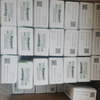 Bestel Dysport 500 eenheden Botulinum Toxin om gezichtsrimpels te verwijderen.