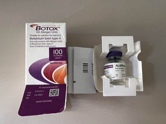 100u Veiligheid Cosmetische Botulinetoxine Allergan Botox voor Gezichtsverzorging