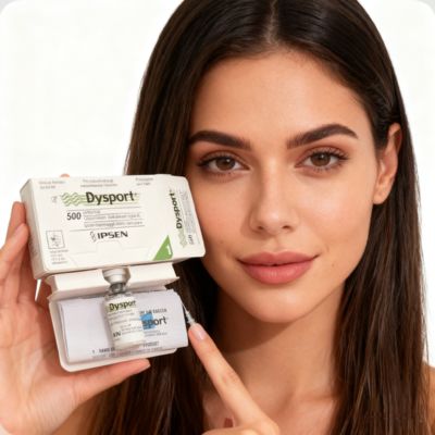 Botulinetoxine 500U Dysport vermindert gezichtsrimpels en herstelt de gladheid van de huid