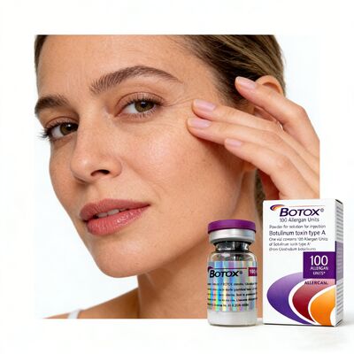 Botox Allergan Injectie Toxine 100u Medische Kwaliteit Anti-Aging Gericht op Dynamische Gezichtrimpels