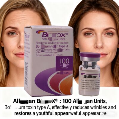 Botox Injectable Verwijder Rimpels Botuline Toxine 100 eenheden Allergan Botox Gezichtsgebieden voor Behandelingen