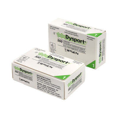Goed effect Allergan Bot-Ox Botulinum Toxin Behandeling in de medische esthetiek