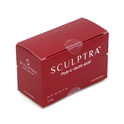 Red Sculptrure 2 injectieflacons Advanced Collagen-Stimulating Injectable voor gezichtsvolumeherstel en langdurige huidverjonging