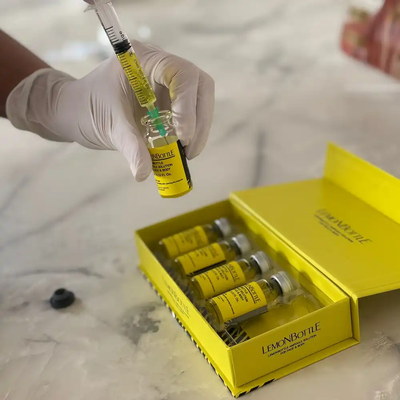 10 ml per injectieflacon Vetoplosmiddel Lemonfles Lipolytische oplossing