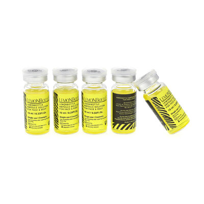 Lipolytische oplossing Citroenglas 10 ml voor platte buik brandende buik