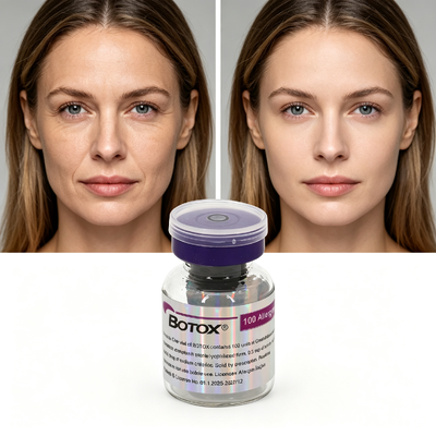 Hoge zuiverheid Botox 100 IE Botulinum Toxin 1 injectieflacon