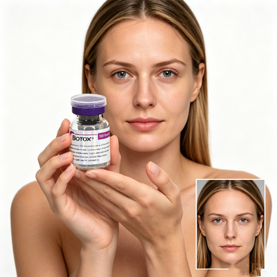 Hoge zuiverheid Botox 100 IE Botulinum Toxin 1 injectieflacon