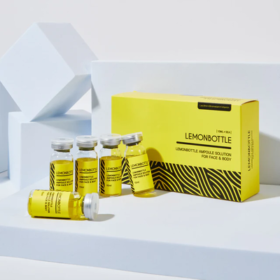 Lipolytische oplossing Citroenfles vetoplossende injecties