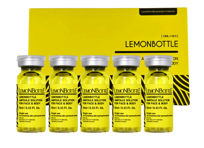 Lipolytische oplossing Citroenfles vetoplossende injecties
