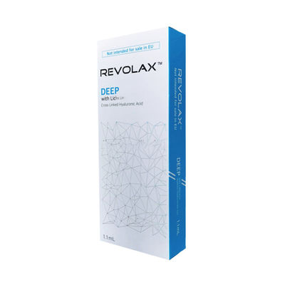 Injecties 1.1ml van de Revolax Hyaluronic Zure Lip