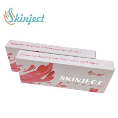 Injecteerbare Dwars Verbonden Hyaluronic Zure Vuller 1ml 2ml 5ml voor Neus Chin Cheek
