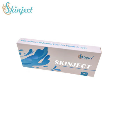 De fijne Dwars Verbonden van het de Vullergel van Skinject Hyaluronic Zure Huidvorm 2ml
