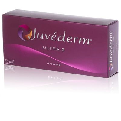 Van de de Naald Hyaluronic Zure Huidvuller van de Juvedermultra3 2*1ml Spuit de Injectievuller voor Lippen