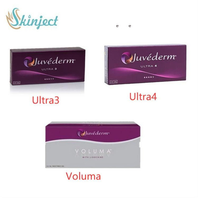 De Lippenvorm van Juvederm Dwars Injecteerbare Huidvuller ultra 4 met