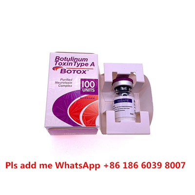 Botulinum van de Injectieallergan van de Toxinerimpel het Type van BTX 50u 100u 200u Injectie