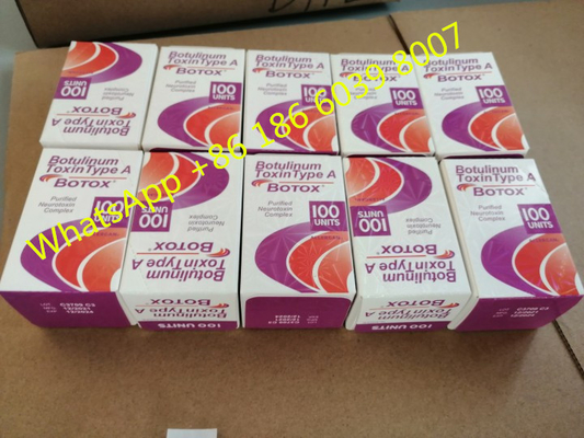 Botulinum van de Injectieallergan van de Toxinerimpel het Type van BTX 50u 100u 200u Injectie