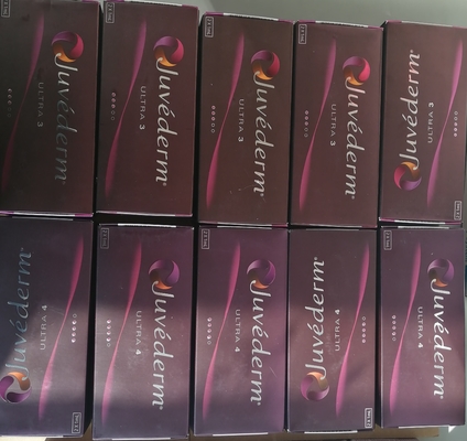 De Lippenvuller van Juvederm van de Juvederm Hyaluronic Zure Huidvuller met  2x1ml Ultra3 Ultra4