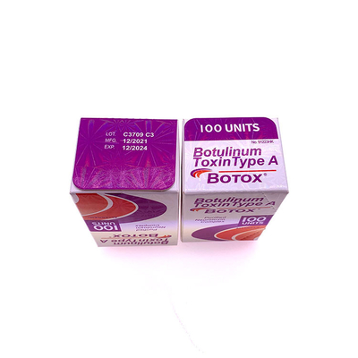 OEM  50 IU 100 Botulinum de Toxinetype van IU Allergan Antirimpels
