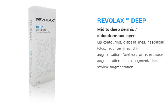 Fijne Diepe sub-Q Dwars Verbonden Hyaluronic Zure Huidvuller Revolax