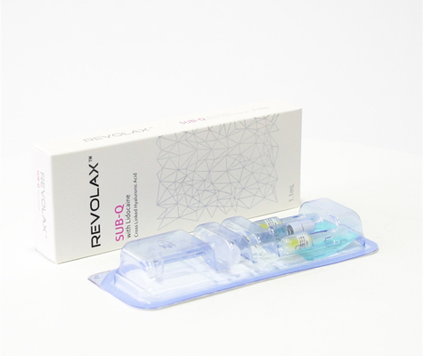 Het kruis verbond de Lippenvuller Injecteerbaar Ha van 1,1 ml Revolax Huid