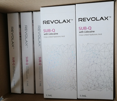 Het kruis verbond de Lippenvuller Injecteerbaar Ha van 1,1 ml Revolax Huid