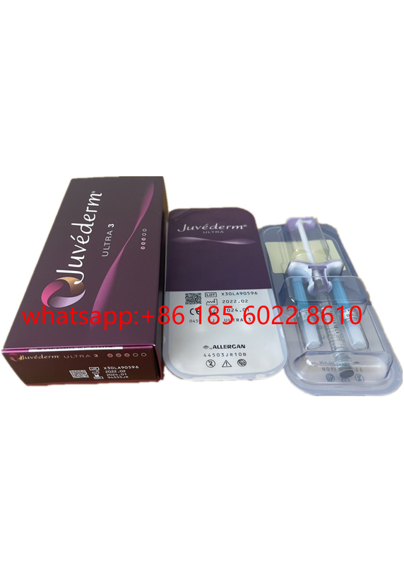 Juvederm ultra 3 Hyaluronic Zure Gezichts de Lijnen Huidvullers van 2x1ml voor Sexy Lippen