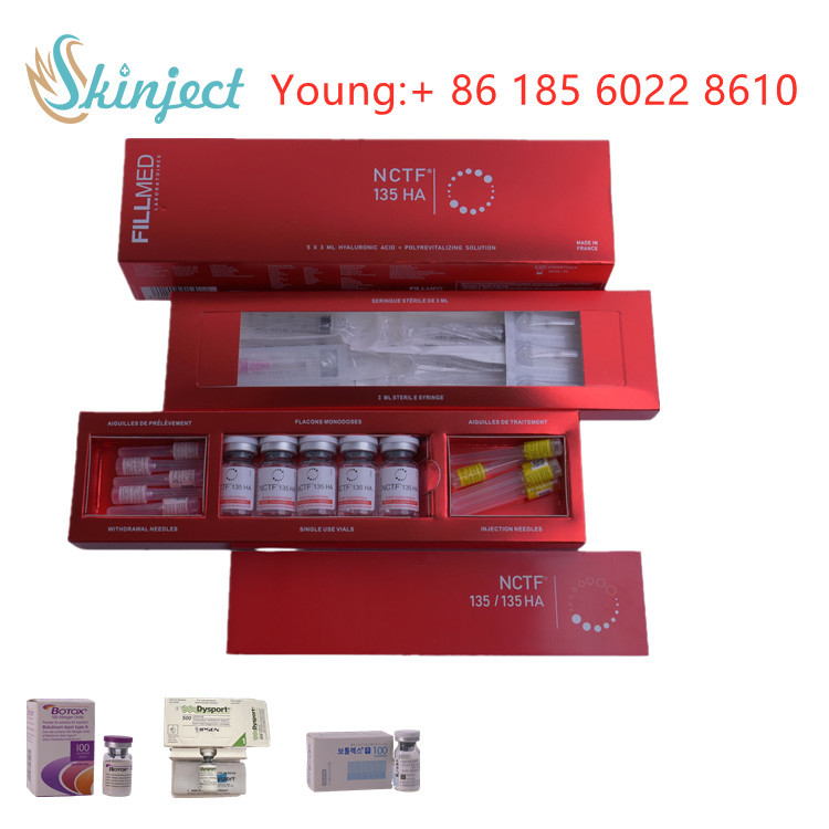 Gevulde Nctf 135ha Mesotherapie Injecteerbare huidversterker voor veroudering Energizer Filorga Anti-aging Verwijder rimpels