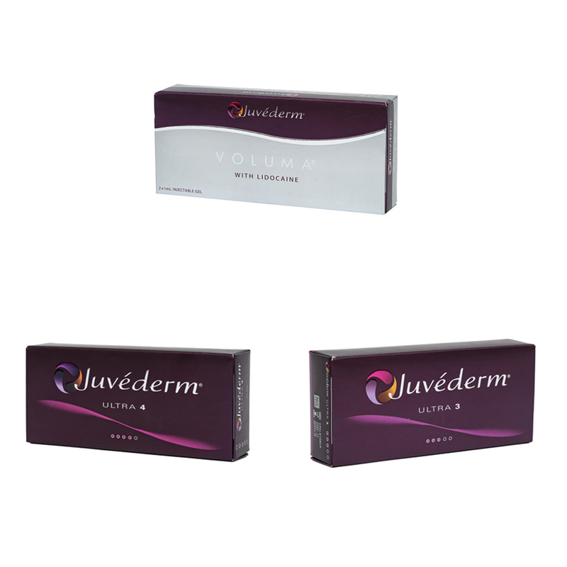 2 spuitjes*1 ml Dermale vulmiddel voor het gezicht Hyaluronzuur injectie voor kaaklijn/neus/lippen/wang en kin